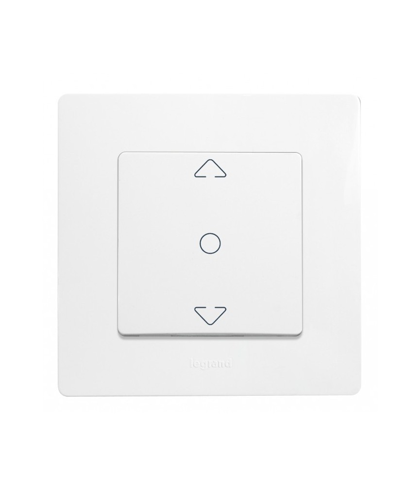 Interrupteur individuel de volets roulants avec plaque Niloé - Eclat - LEGRAND