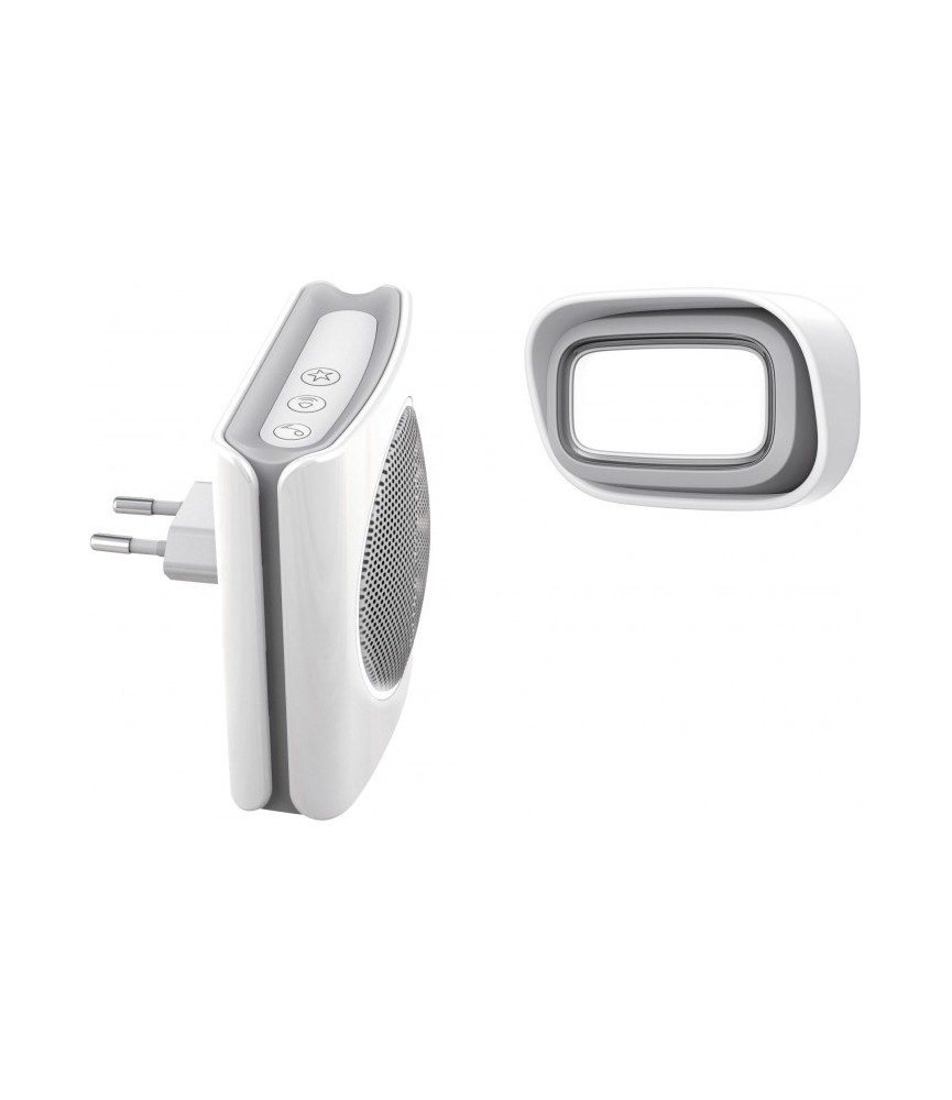 Carillon enfichable sans fil - Dibi Flash - Plug Charge - 200 M - EXTEL Carillon enfichable sans fil - Dibi Flash - Plug Charge - 200 M - EXTEL