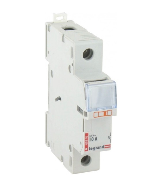 Coupe-circuit 1P pour cartouche cylindrique domestique 10A - LEGRAND