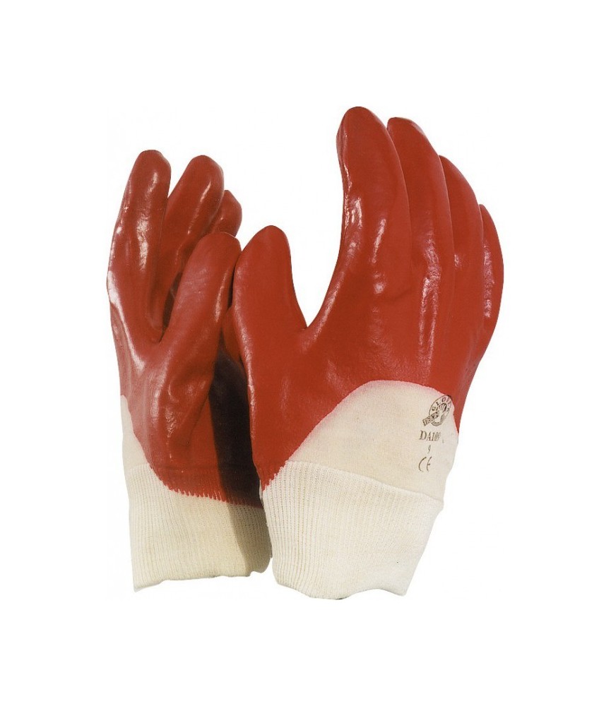 Gants Spécial enduit Maçonnerie et hydrocarbure - PVC - Taille 10 - OUTIBAT