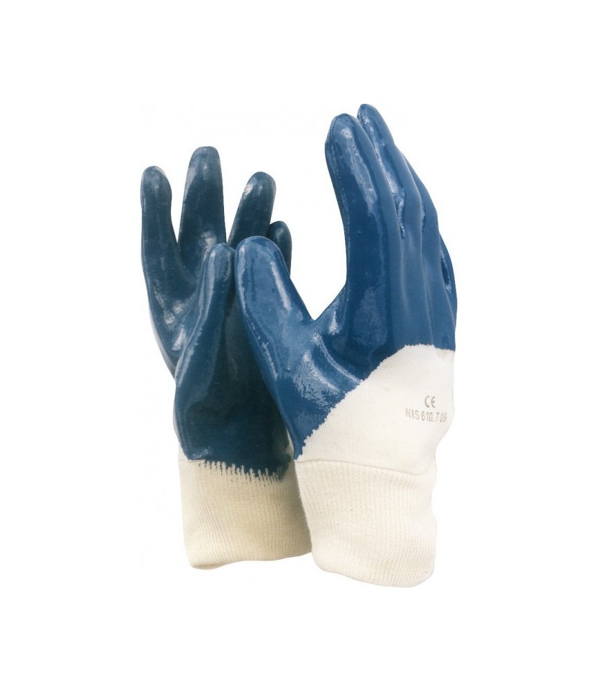 Gants Spécial enduit Nitrile - Coton - Taille 10 - OUTIBAT Gants Spécial enduit Nitrile - Coton - Taille 10 - OUTIBAT