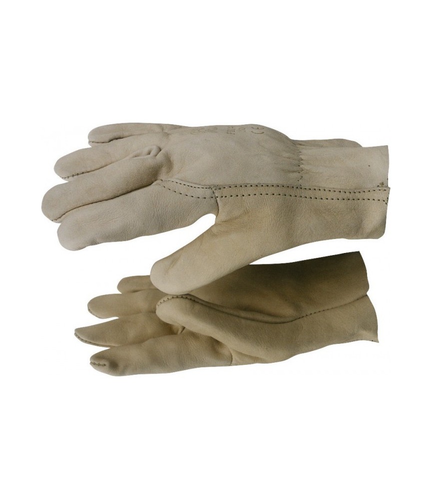 Gants Tous travaux - Cuir - Taille 9 - SCID
