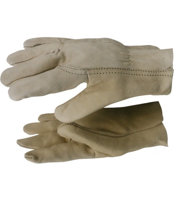 Gants Tous travaux - Cuir - Taille 9 - SCID