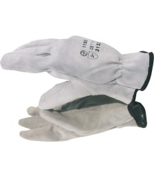 Gants travaux mécanique - Cuir - Taille 10 - SCID