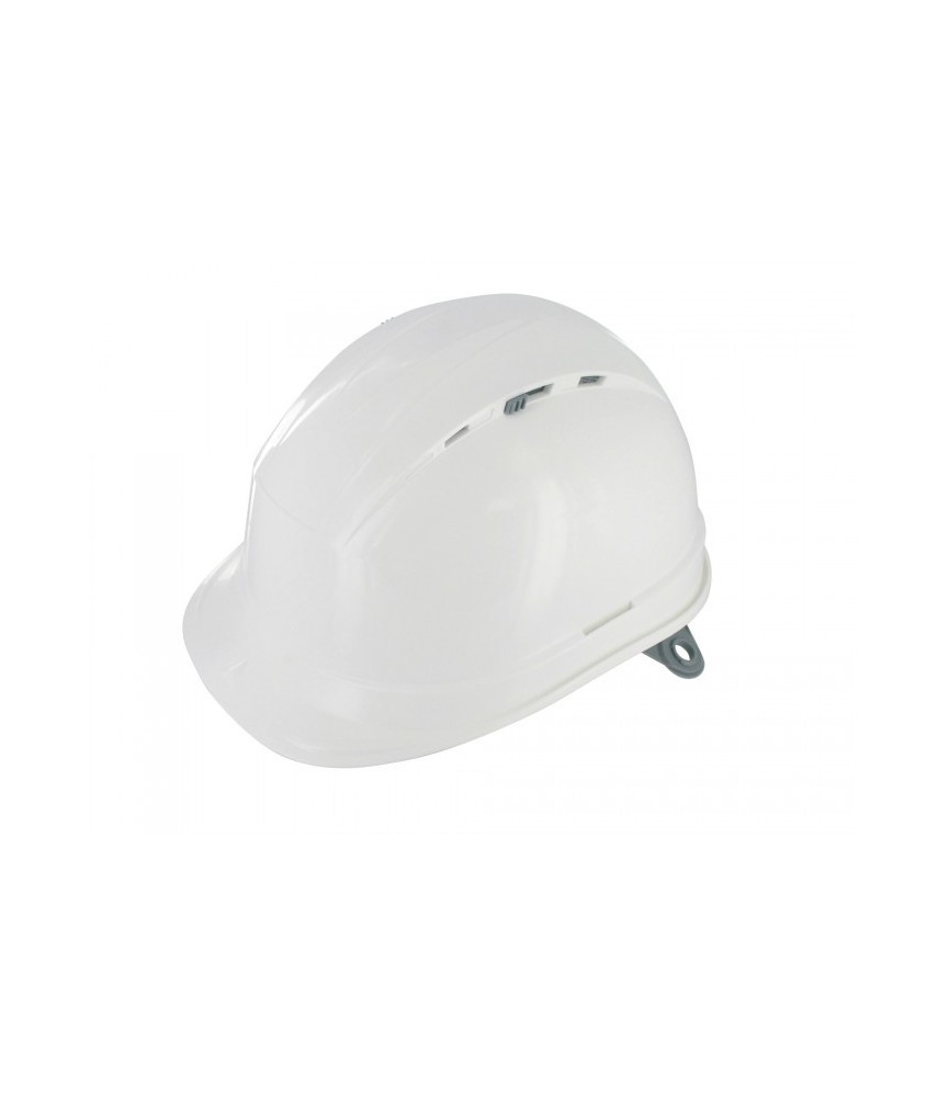 Casque de chantier avec coiffe - Blanc - OUTIBAT