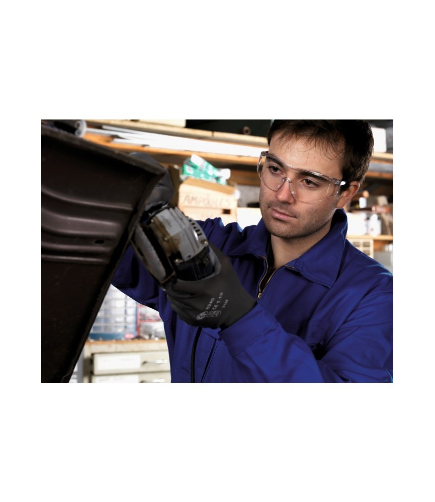 Lunettes de protection - Protection latérale - Anti-rayure- Incolore - SCID Lunettes de protection - Protection latérale - Anti-rayure- Incolore - SCID