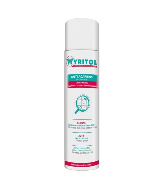 Anti-acariens et punaises de lit - Traitement préventif - 500 ml - WYRITOL