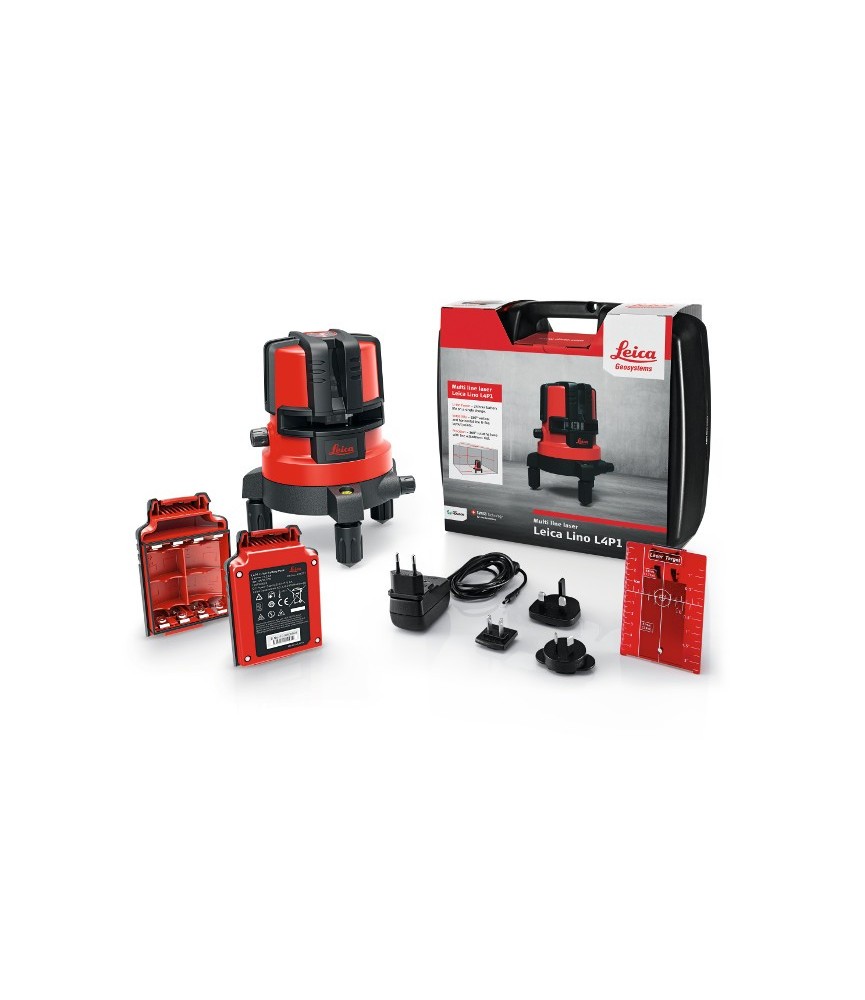 Laser portatif - 180° - 80 M - Lino L4P1 - LEICA Laser portatif - 180° - 80 M - Lino L4P1 - LEICA