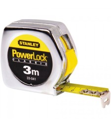 Mètre anti-choc - Classic ABS - 3 M - 19 mm - Powerlock - STANLEY