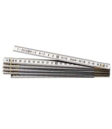 Mètre pliant - Alliage aluminium - 2 M - 15 mm - STANLEY