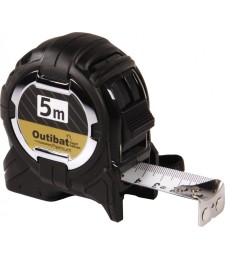 Mètre premium - Boitier ABS - 5 M - OUTIBAT