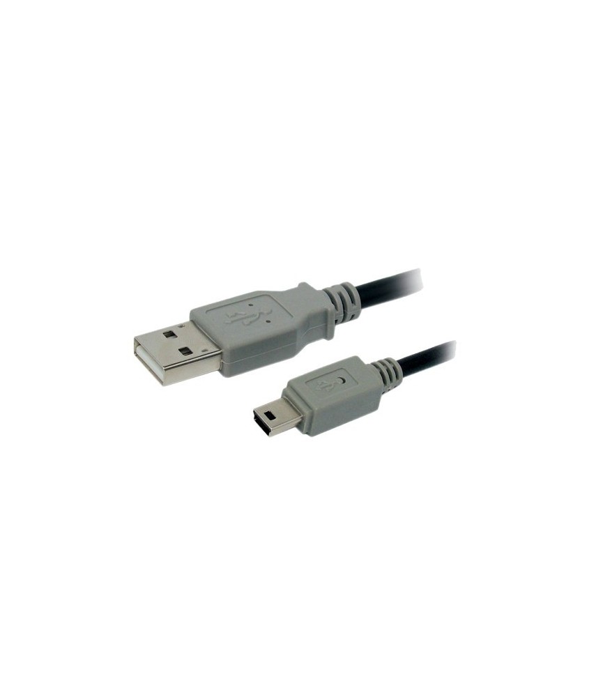 Câble USB 2.0 A M / Mini USB 5 Broches 1,80 m - OMENEX