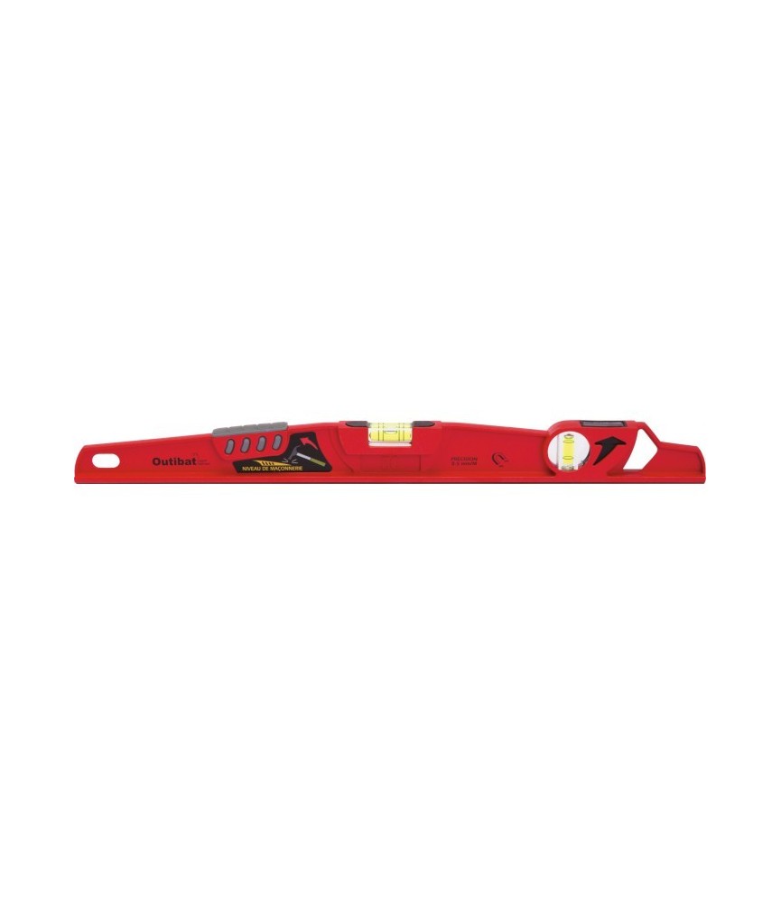 Niveau trapèze aimanté - Bi-matière - 50 cm - OUTIBAT Niveau trapèze aimanté - Bi-matière - 50 cm - OUTIBAT