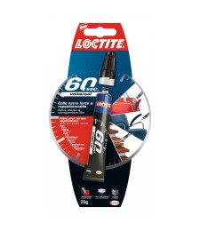 Colle universelle en gel - Universal 60 secondes - 20 Grs - LOCTITE