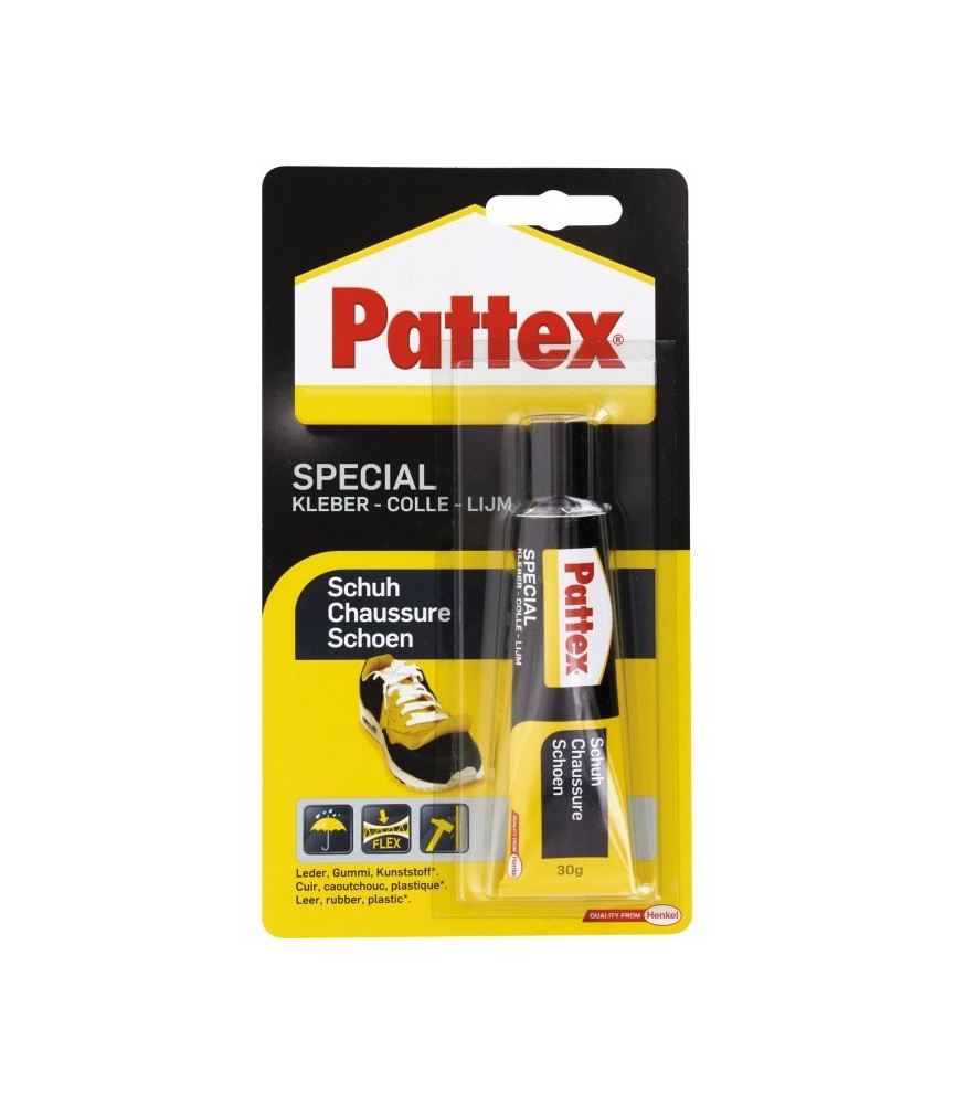 Colle spécial chaussures - 30 Grs - PATTEX Colle spécial chaussures - 30 Grs - PATTEX