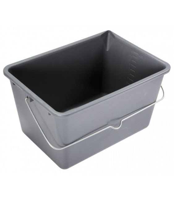 Seau à peinture - Plastique - Gris - 13 L - OUTIBAT