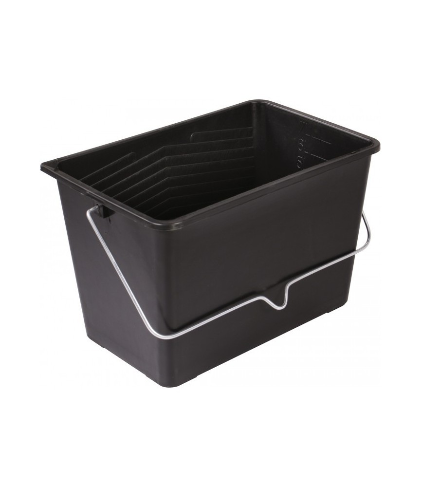 Seau à peinture - Anse métallique - 8 L - Gris - NESPOLI Seau à peinture - Anse métallique - 8 L - Gris - NESPOLI