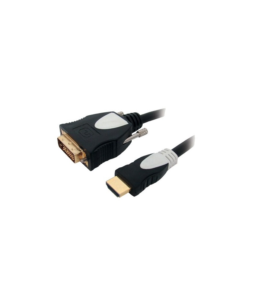 Câble vidéo HDMI / DVI-D - 1.50 m - OMENEX Câble vidéo HDMI / DVI-D - 1.50 m - OMENEX