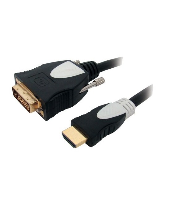 Câble vidéo HDMI / DVI-D - 1.50 m - OMENEX