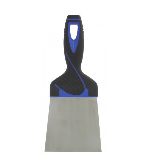 Couteau à enduire - Inox - Manche bi-matière - 18 cm - OUTIBAT