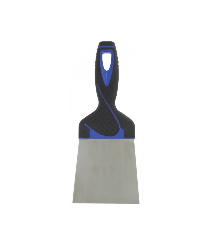 Couteau à enduire - Inox - Manche bi-matière - 12 cm - OUTIBAT Couteau à enduire - Inox - Manche bi-matière - 12 cm - OUTIBAT