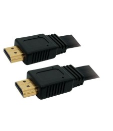 Câble HDMI / HDMI plat 1,80 m - OMENEX