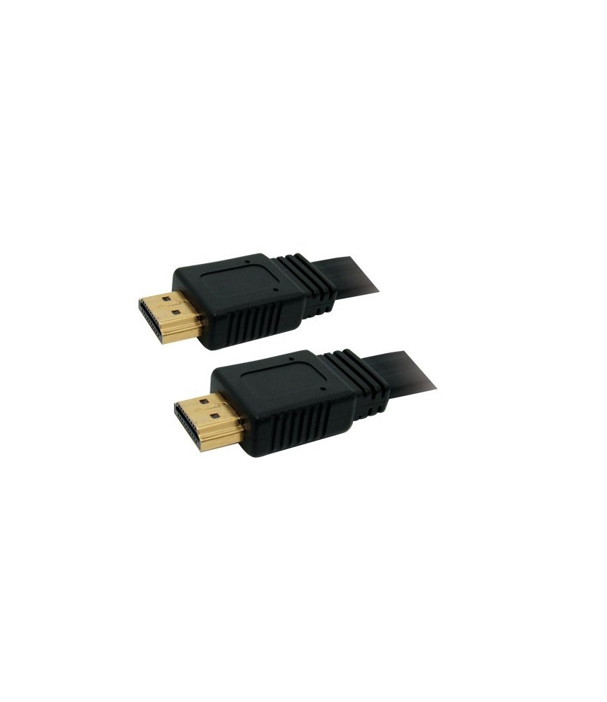 Câble HDMI / HDMI plat 1,80 m - OMENEX