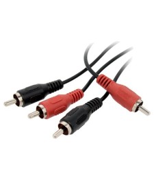 Câble 2 RCA Mâle / 2 RCA Mâle 1.20 m - OMENEX