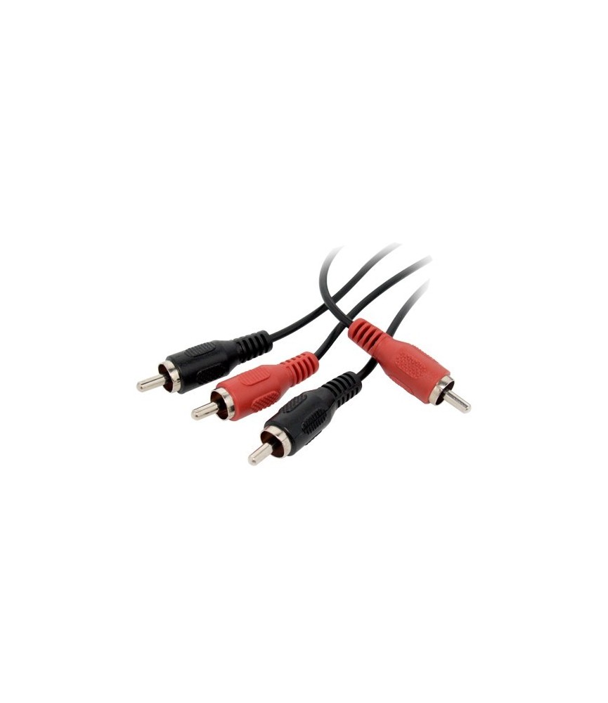 Câble 2 RCA Mâle / 2 RCA Mâle 1.20 m - OMENEX Câble 2 RCA Mâle / 2 RCA Mâle 1.20 m - OMENEX