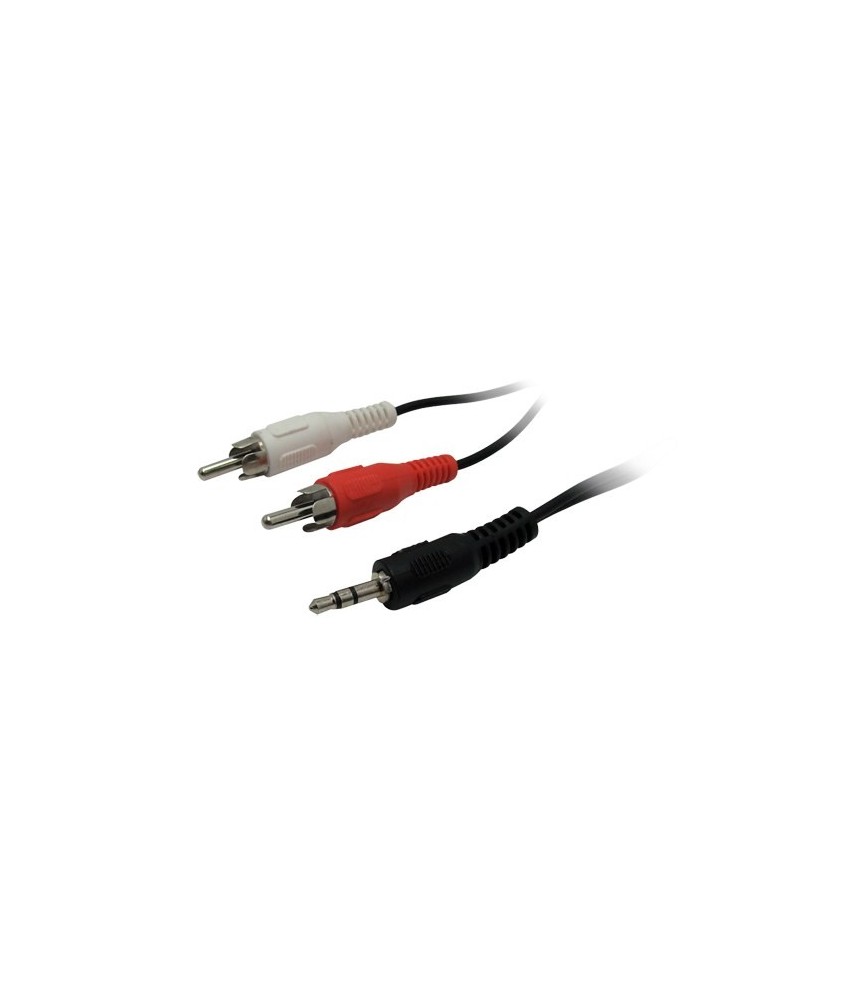 Câble Jack 3,5mm / 2 RCA 1.20 m - OMENEX