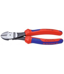 Pince coupante de côté à forte démultiplication - 160 mm - KNIPEX