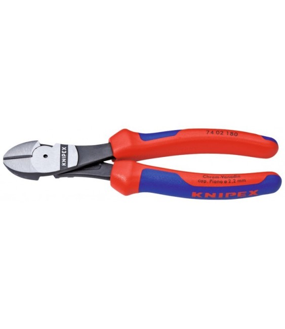 Pince coupante de côté à forte démultiplication - 160 mm - KNIPEX