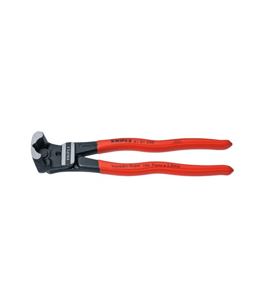 Pince coupante devant pour boulons à forte démultiplication - 200 mm - KNIPEX