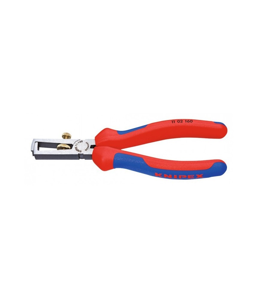 Pince à dénuder avec gaines bi-matière - 160 mm - KNIPEX Pince à dénuder avec gaines bi-matière - 160 mm - KNIPEX