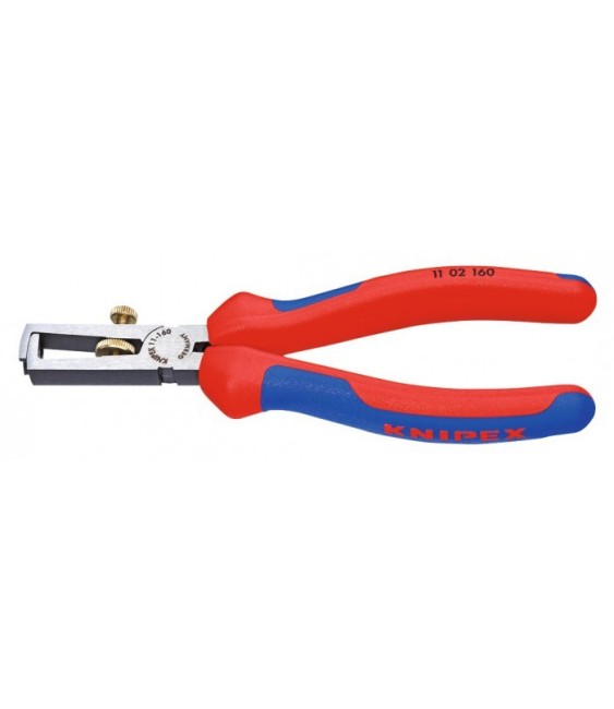 Pince à dénuder avec gaines bi-matière - 160 mm - KNIPEX