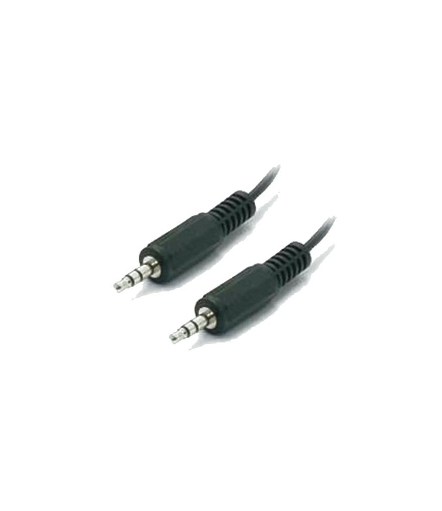 Cordon stéréo jack 3.5 mm Mâle / Mâle 1.20 m - OMENEX Cordon stéréo jack 3.5 mm Mâle / Mâle 1.20 m - OMENEX