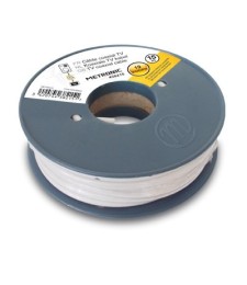 Câble coaxial blanc en bobine 10 m - METRONIC
