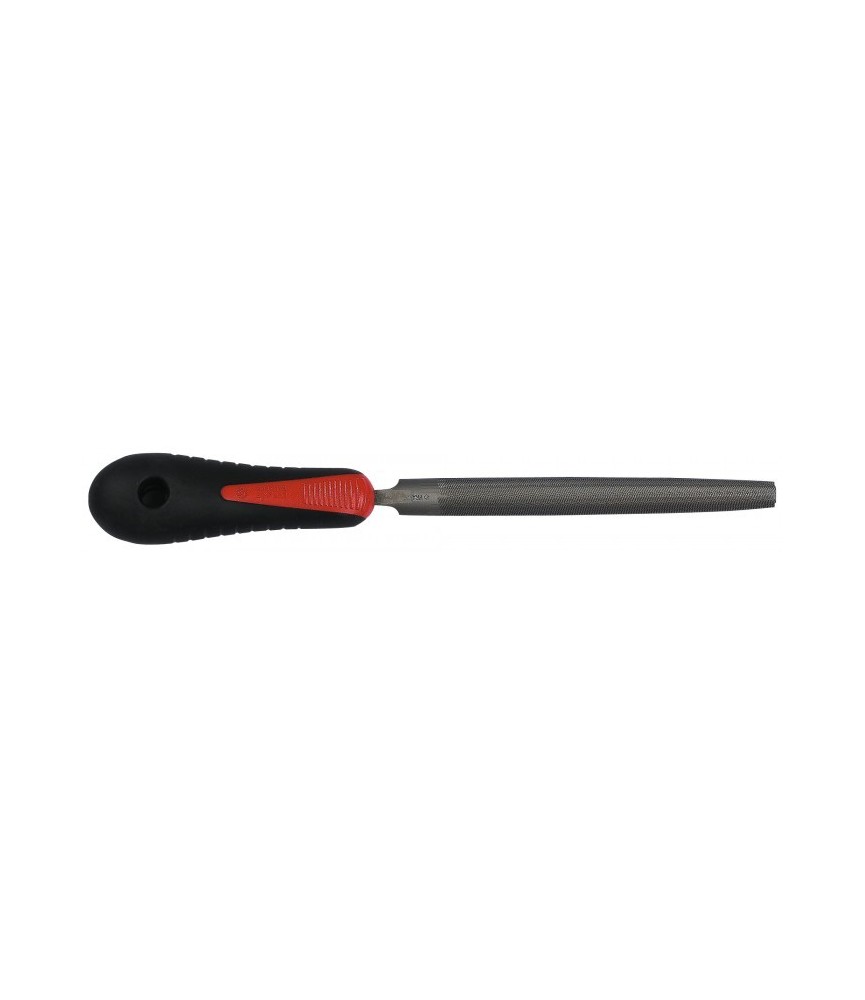 Lime demi-ronde - Manche bi-matière - Bâtarde - 150 mm - MOB Lime demi-ronde - Manche bi-matière - Bâtarde - 150 mm - MOB