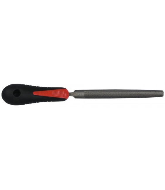 Lime demi-ronde - Manche bi-matière - Bâtarde - 150 mm - MOB
