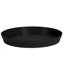 Soucoupe Toscane - Anthracite - Diamètre 34,5 cm pour pot de 43 L- EDA