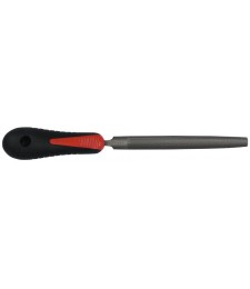 Lime demi-ronde - Manche bi-matière - Mi-douce - 250 mm - MOB