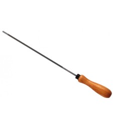 Lime ronde pour chaîne de tronçonneuse - Manche en bois - 150 mm x 3.2 mm - MOB