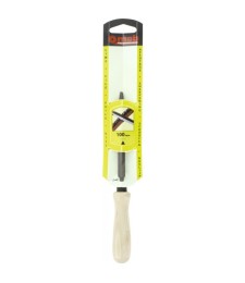Lime tiers point pour scies - Angle vif - Manche en bois - Mi-douce - 100 mm - MOB