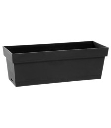 Jardinière Toscane - Gris foncé - 50 cm - EDA