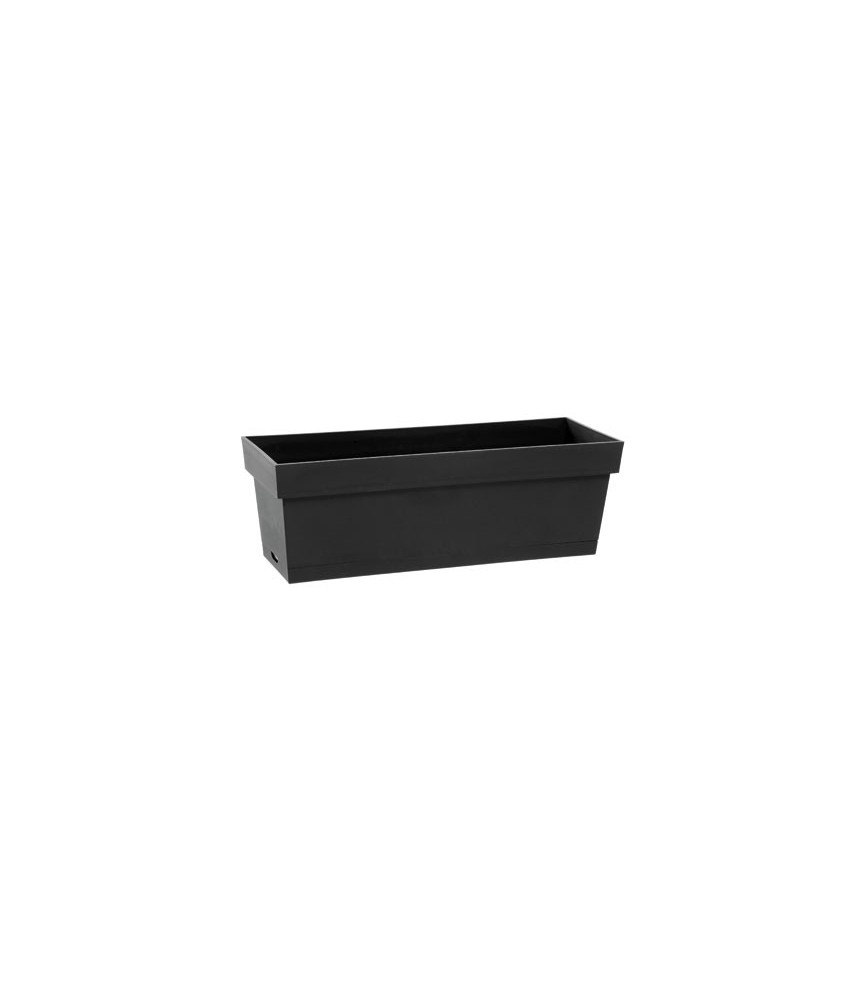 Jardinière Toscane - Gris foncé - 50 cm - EDA Jardinière Toscane - Gris foncé - 50 cm - EDA