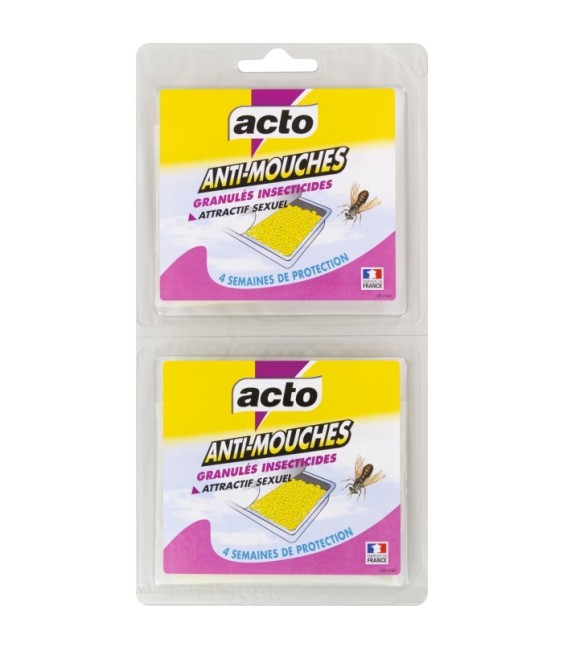Anti-mouches granulés 2 x 20 g - ACTO
