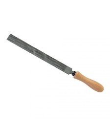 Rape à bois plate avec manche bi-matière - Moyenne piqûre - 250 mm - MOB
