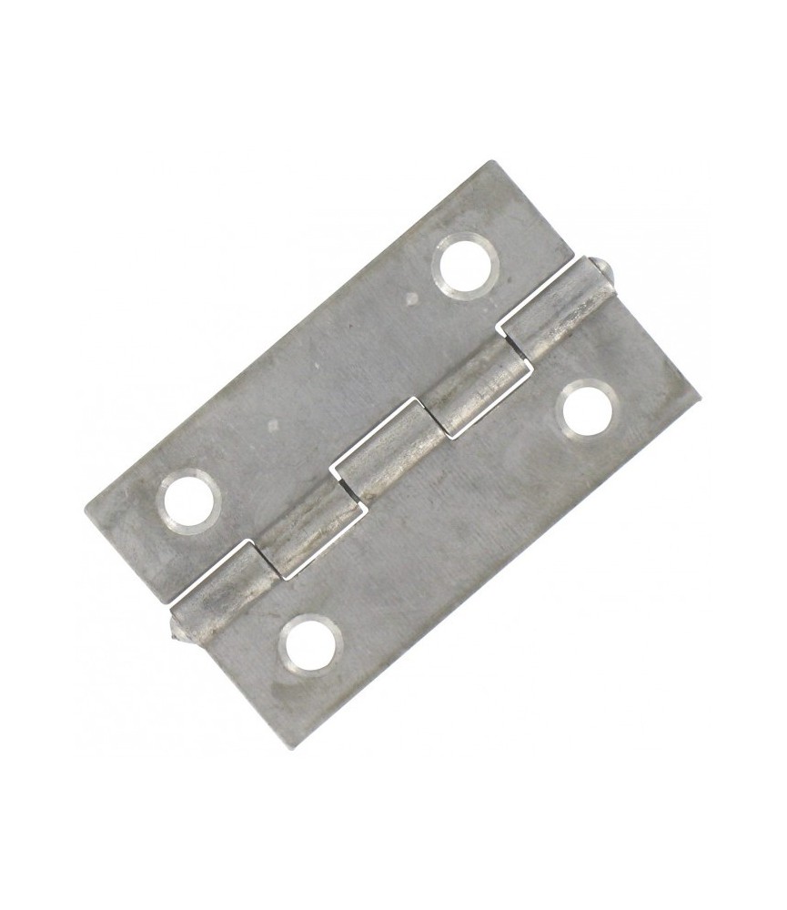 Charnières carrées simple feuille - Acier - 90 x 90 mm - Lot de 25 - JARDINIER MASSARD