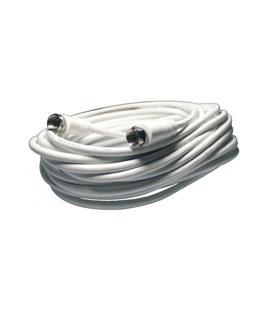 Prolongateur TV 9,52 mm mâle / mâle - 10 m - METRONIC Prolongateur TV 9,52 mm mâle / mâle - 10 m - METRONIC
