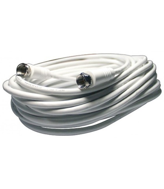 Prolongateur TV 9,52 mm mâle / mâle - 10 m - METRONIC